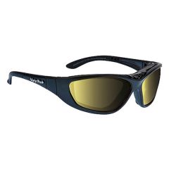 Ugly Fish Ultimate Sunglasses Matt Black With Photochromic Yellow Lenses
