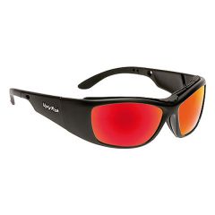 Ugly Fish Warhead Sunglasses Matt Black With Revo Red Lenses