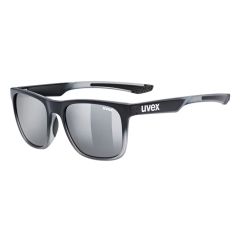 Uvex LGL 42 Sunglasses Transparent Black