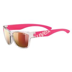 Uvex SP 508 Junior Sunglasses Clear / Pink