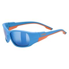 Uvex SP 514 Kids Sunglasses Matt Blue With Blue Lenses