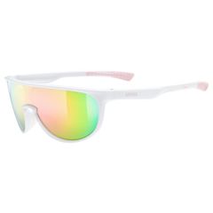 Uvex SP 515 Kids Sunglasses White With Pink Lenses