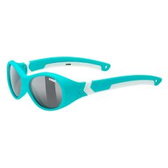 Uvex SP 510 Junior Sunglasses Turquoise / Matt White