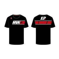 VR46 Maverick Vinales T-Shirt Black / Red
