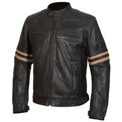 Weise Detroit Leather Jacket Black