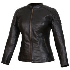 Weise Earhart Ladies Leather Jacket Black