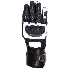 Weise Rennen Leather Gloves Black / White
