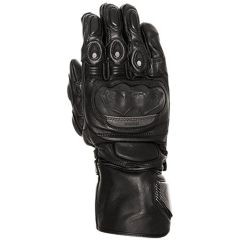 Weise Rennen Leather Gloves Black