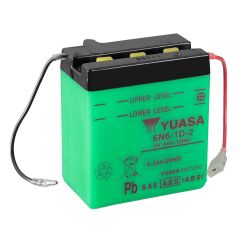 Yuasa 6N6-1D-2 Battery - 6V